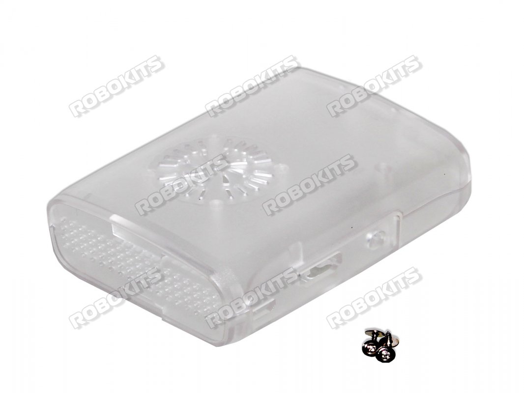 Transparent Clear Case Enclosure with cooling Fan slot - Click Image to Close