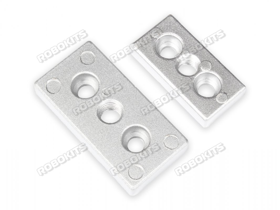 Aluminium Profile 4080 - M12 End Plate - Click Image to Close