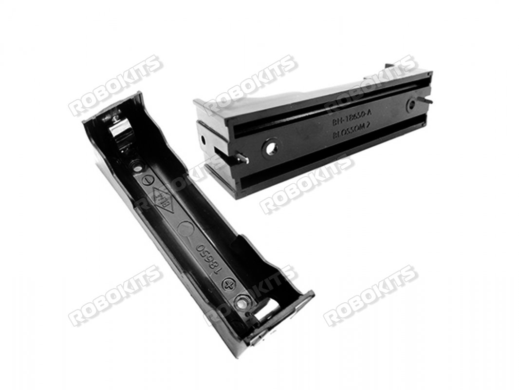 Battery Holder for Lithium-Ion 18650 One Cell (PCB mount) - Click Image to Close