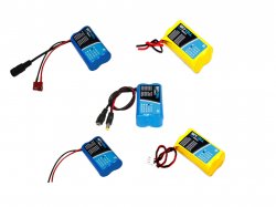 7.4V Li-ion Batteries 6.4-8.4V