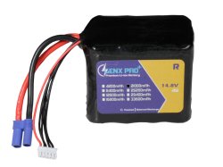 GenX Pro 14.8V 4S5P 21000mAh 150A/200A DIscharge Premium Lithium Ion Rechargable Battery