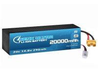 GenX Ultra 14.8V 4S5P 20000mah 20C/40C Discharge Premium Lithium ion Rechargeable Battery
