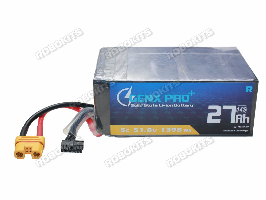 GenX Pro+ Solid State 51.8V 14S 27000mAh 5C / 10C Premium Li-ion Battery