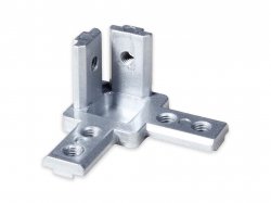 Standard 3 Way Inside Corner Brackets connector for 3030 Profile