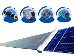 Solar Panel Cleaning Robot Parts