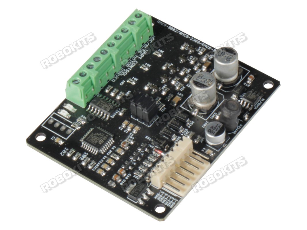 Rhino Industrial Brushless DC (BLDC) Motor Driver 50W with UART ASCII Compatible 10 to 30V 5A - Click Image to Close