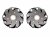 100mm Bearing Rollers Mecanum wheels set (1x Left, 1x Right) - Bearing Rollers