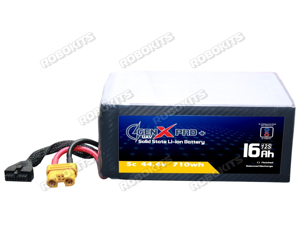 GenX Pro+ Solid State 44.4V 12S 16000mAh Premium Li-ion Battery