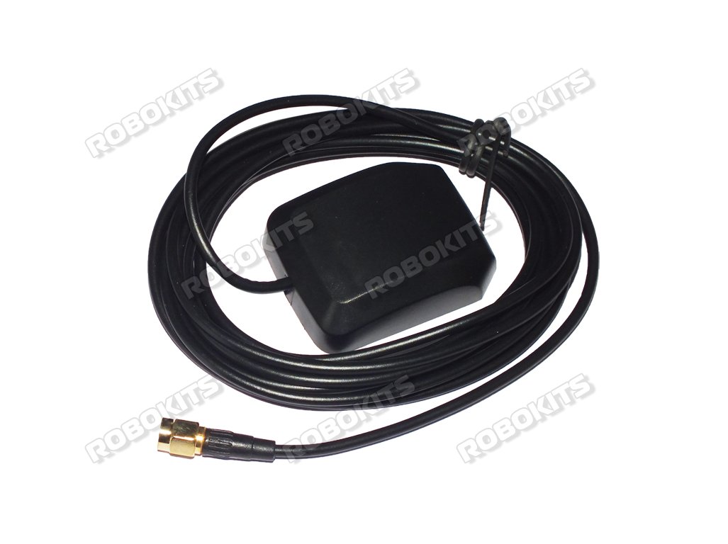 GPS External Active Antenna with SMA Connector - Click Image to Close