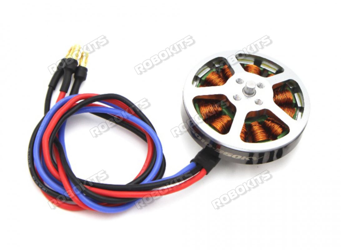 High Thrust 6S Compatible Brushless Motor 360KV 5010