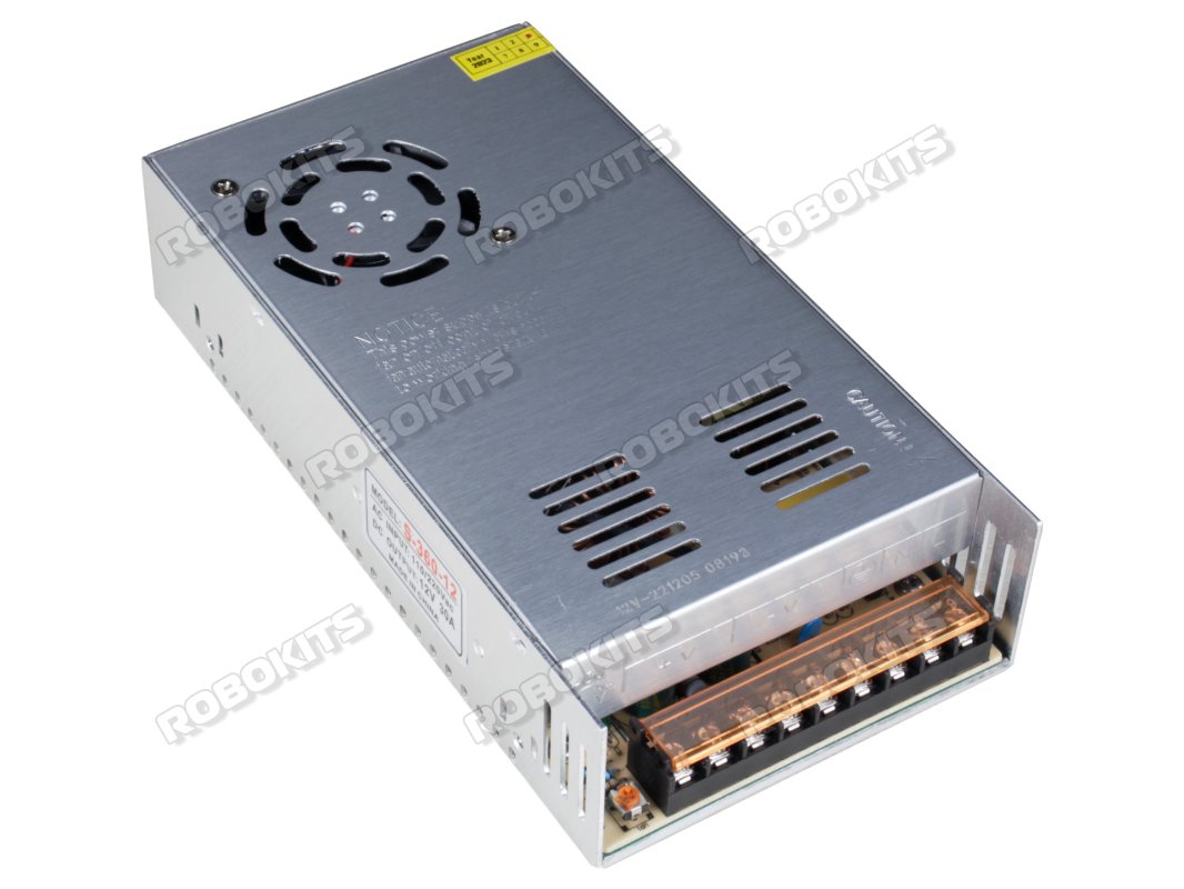 Industrial Power Supply 12V 30A 360W - Economy - Click Image to Close