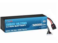 GenX Ultra 51.8V 14S8P 32000mah 20C/40C Discharge Premium Lithium ion Rechargeable Battery