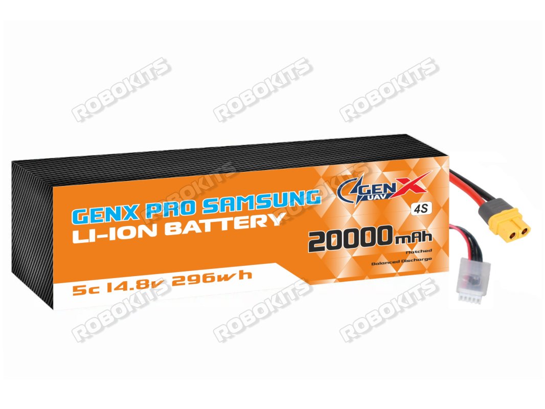 GenX Pro Samsung 14.8V 4S4P 20000mah 5C/10C Premium Lithium Ion Rechargeable Battery