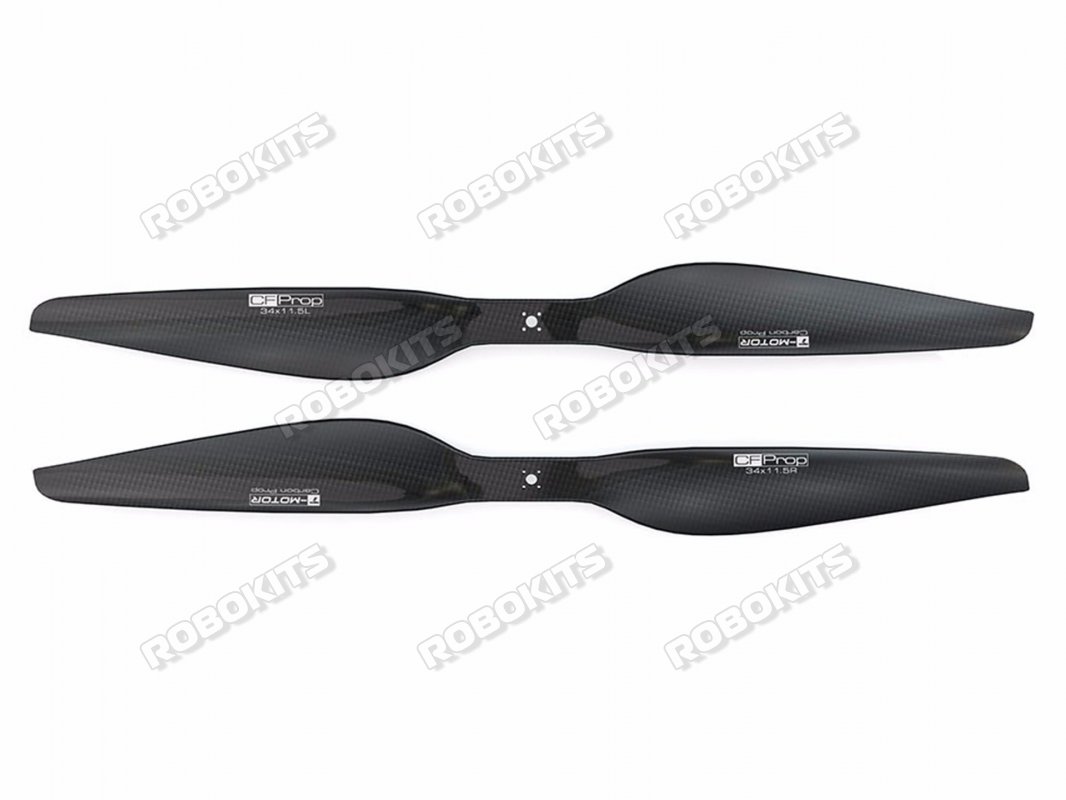 T Motor Propeller G34x11.5 2PCS/PAIR - Click Image to Close