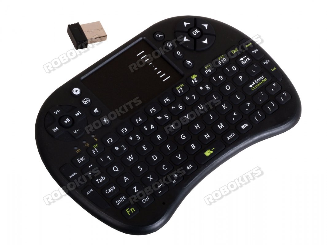 Wireless mini keyboard and mouse