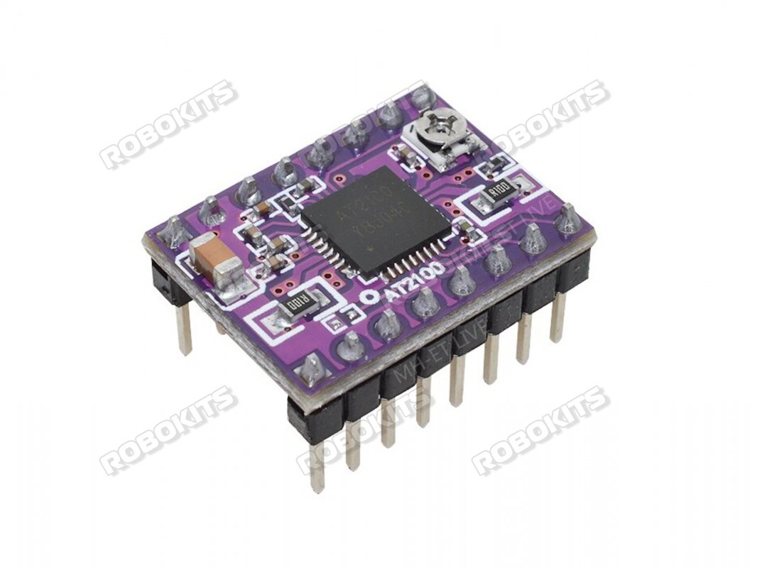 AT2100 Stepstick Stepper Motor Driver with Heat sink for 3D Printer