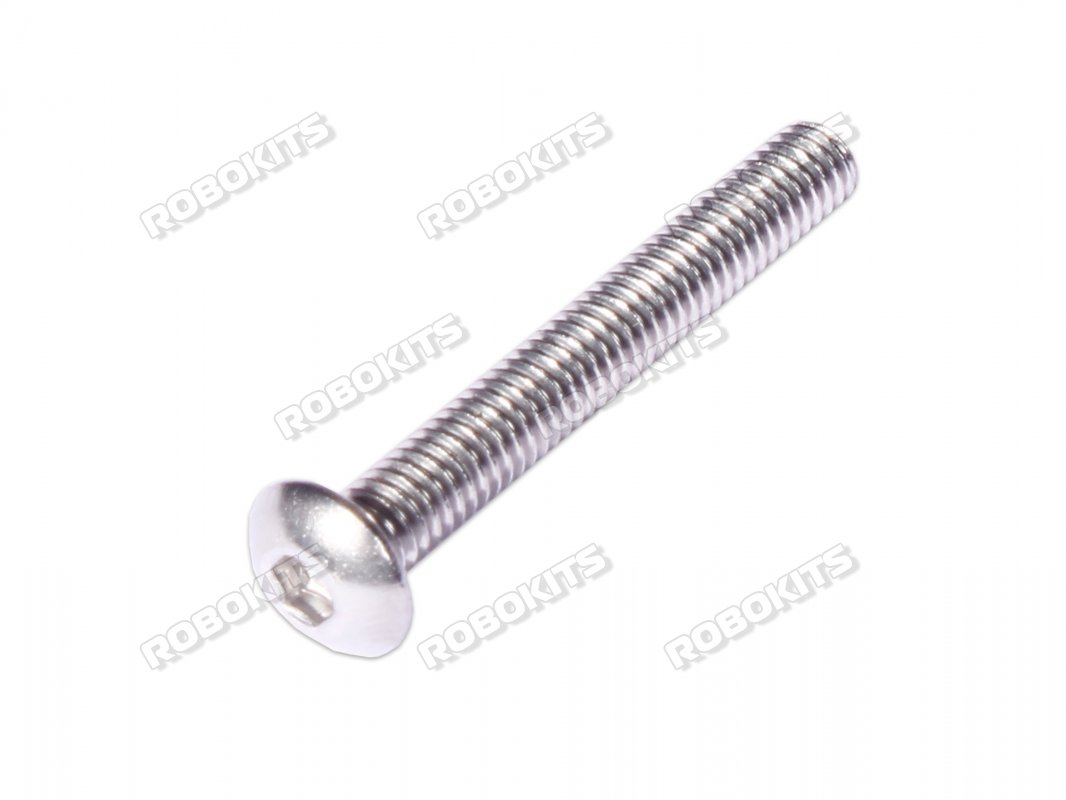 M4 x 30 mm SS Bolt Precision Stainless Steel 304 MOQ 25 Pcs - Click Image to Close