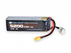 GenX 14.8V 4S 5200mAh 40C / 80C Premium Lipo Lithium Polymer Battery