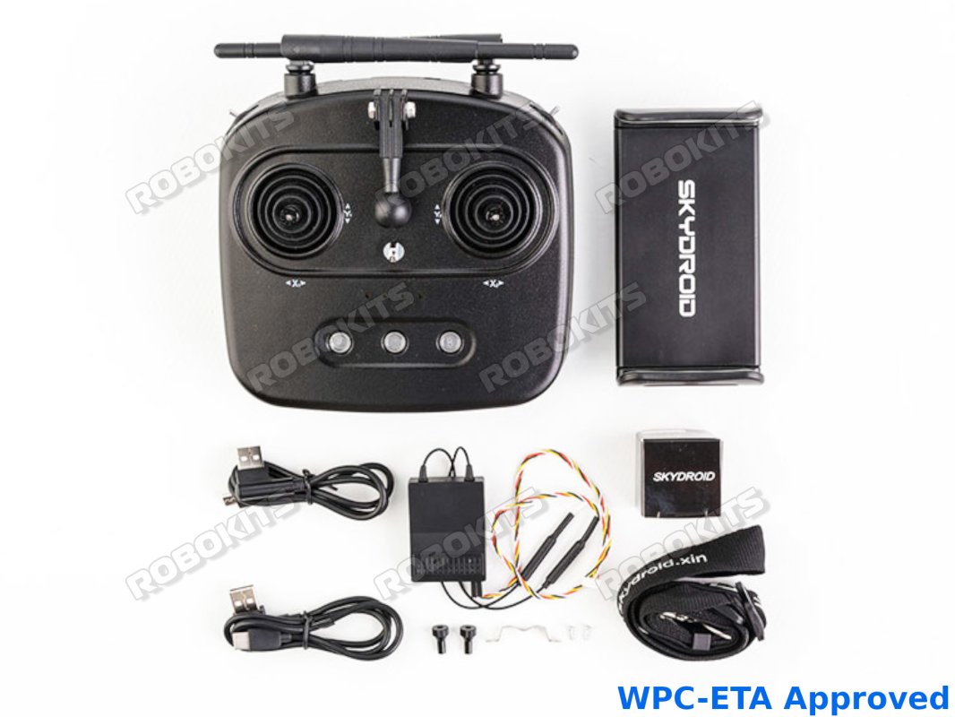 Skydroid T10 2.4GHz Remote Controller with R10 Receiver and Mini Camera