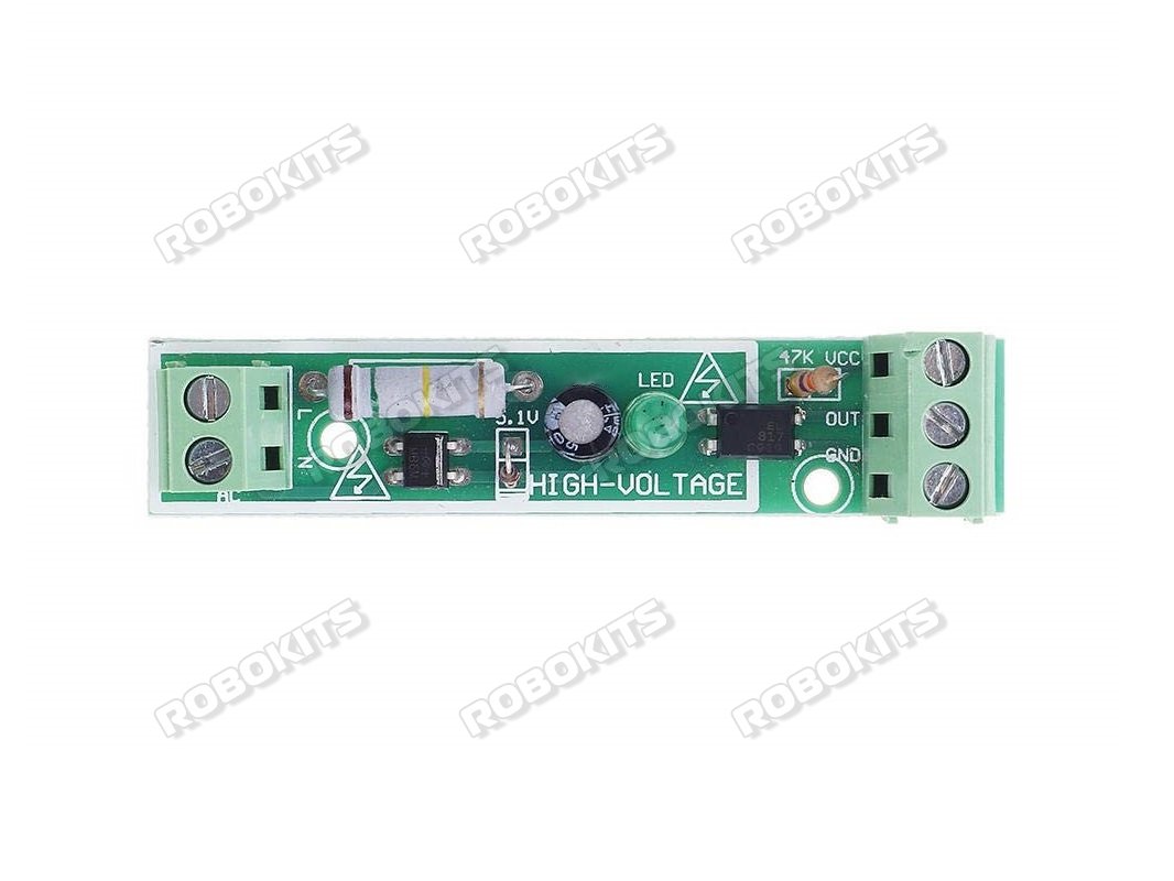 Optocoupler 1-Channel Isolation Module Voltage Detect Board Compatible with PLC