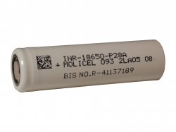 Molicel 2800mAh 13C Lithium-Ion Battery Original (INR18650 P28A)