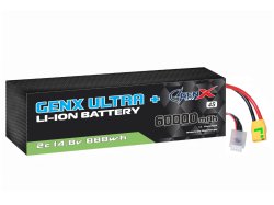 GenX Ultra+ 14.8V 4S10P 60000mah 2C/5C Premium Lithium Ion Rechargeable Battery