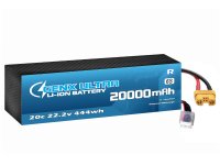 GenX Ultra 22.2V 6S5P 20000mah 20C/40C Discharge Premium Lithium ion Rechargeable Battery
