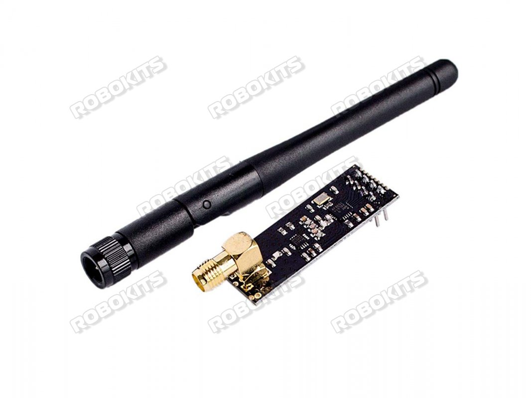 2.4G NRF24L01+PA+LNA Wireless Module With Antenna - Click Image to Close