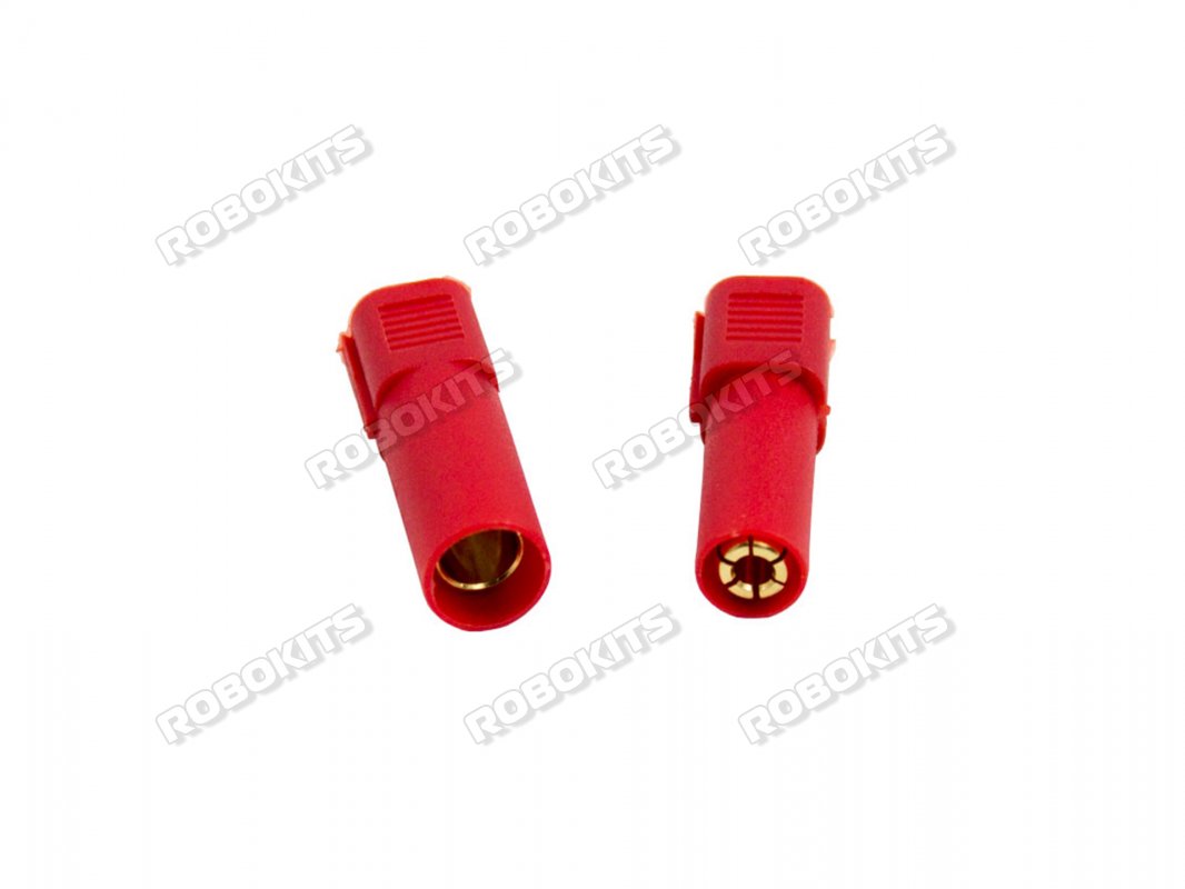 XT150 Connector Male-Female Pair(Red) - Click Image to Close