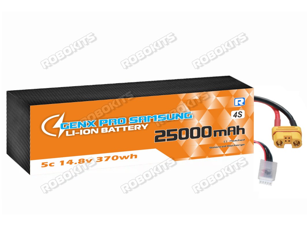 GenX Pro Samsung 14.8V 4S5P 25000mah 5C/10C Premium Lithium Ion Rechargeable Battery