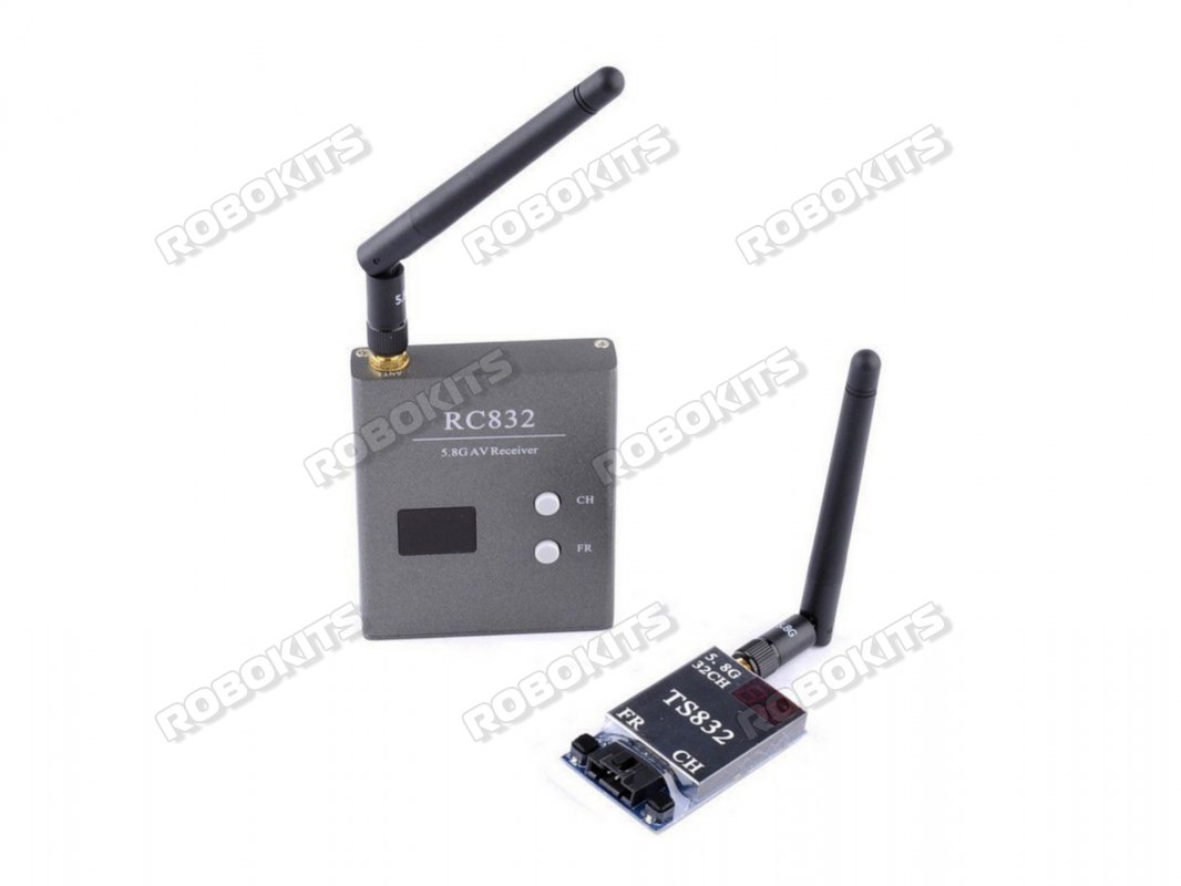 5.8G 32 Ch Video transmitter + receiver 600mw FPV TS832 + RC832 - Click Image to Close