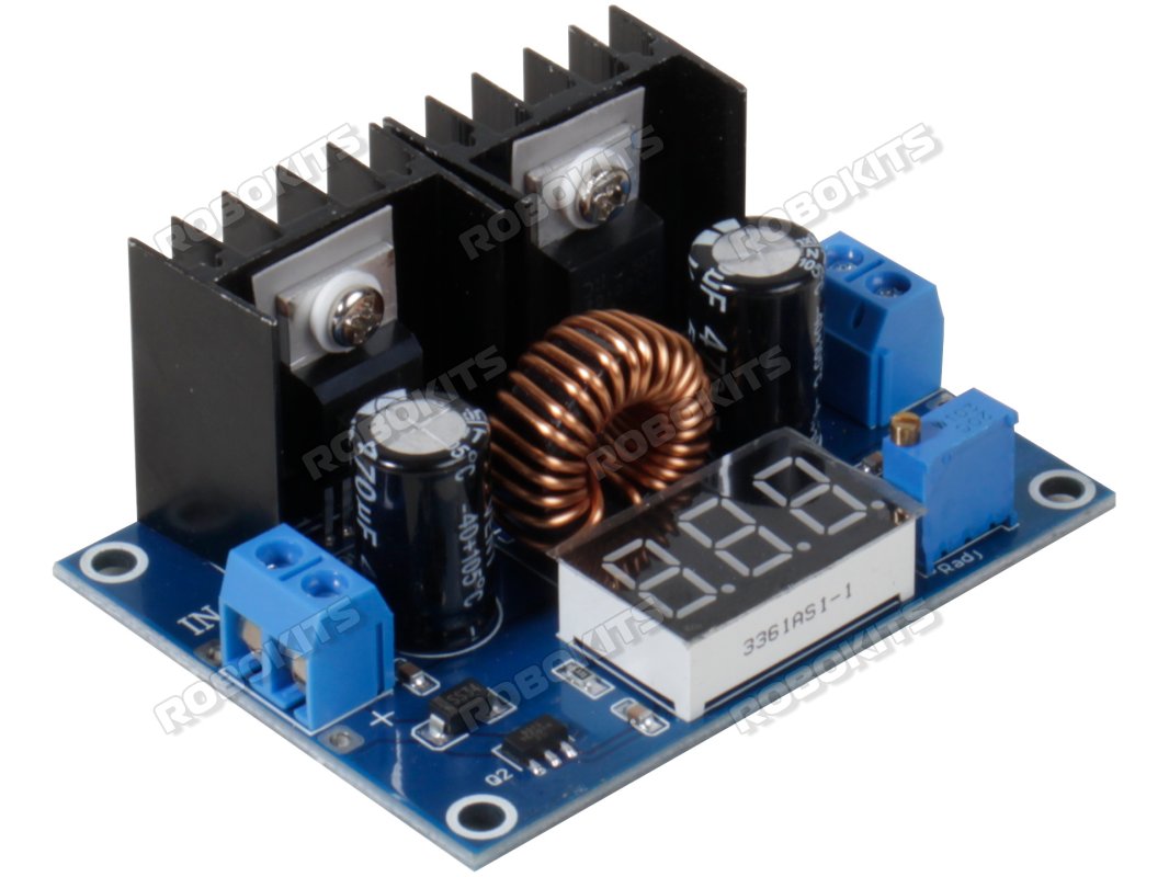 XH-M404 XL4016E1 Digital Display Step Down Voltage Regulator 200W 8A Input 4-38VDC Output 1.25-36VDC