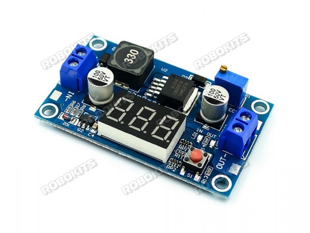 Upgraded XL6009 DC-DC Adjustable Boost Module 5-40V 4A with Digital Display