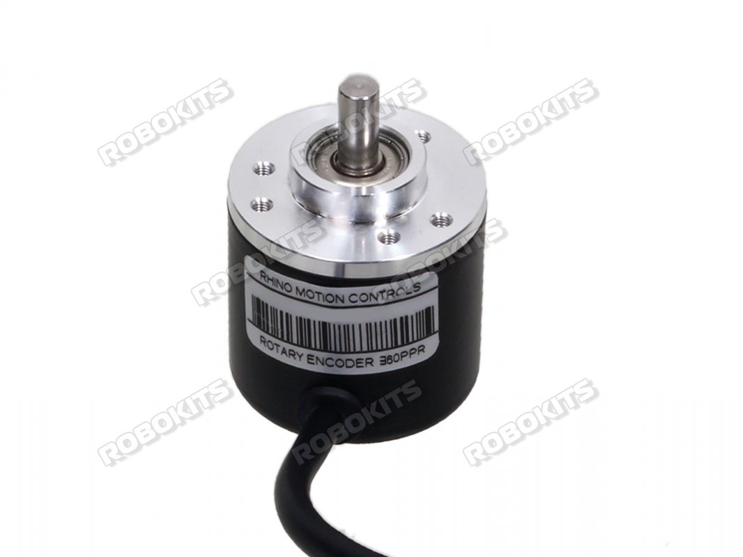 Two phase Incremental optical Rotary Encoder 360PPR