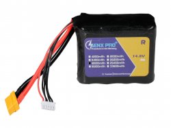 GenX Pro 14.8V 4S3P 12600mAh 90A/120A Discharge Premium Lithium Ion Rechargable Battery