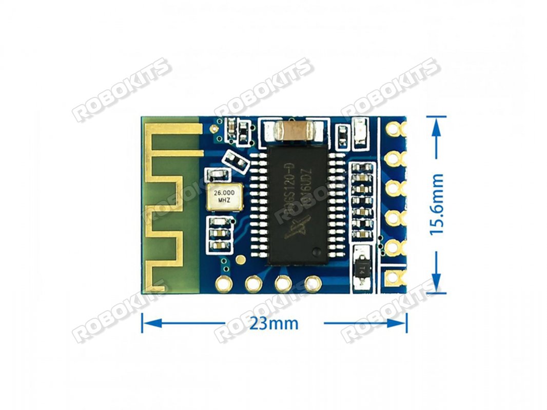 JDY-62 Stereo Dual Channel Audio Bluetooth 4.0 Module Compatible with Arduino - Click Image to Close