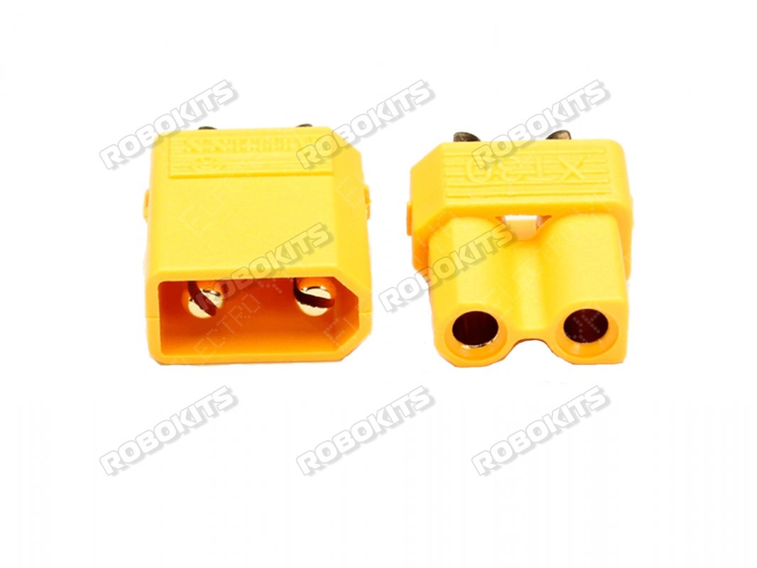 XT30 Connector Male-Female Pair - Click Image to Close