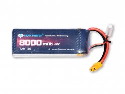 GenX 7.4V 2S 8000mAh 40C / 80C Premium Lipo Lithium Polymer Battery
