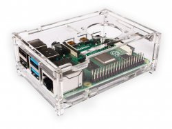Transparent Acrylic Case For Raspberry Pi 4 Model B