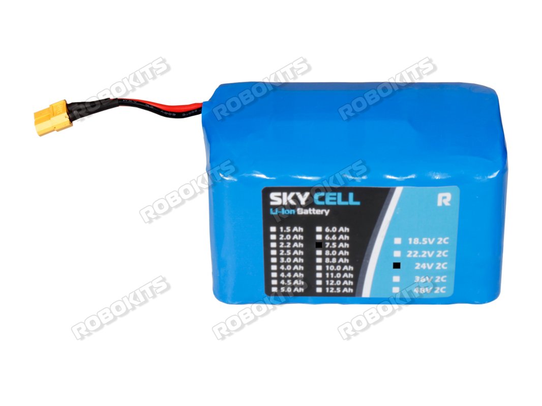 LI-ION 24V 7500MAH 6s3p Battery With Inbuilt charge protection