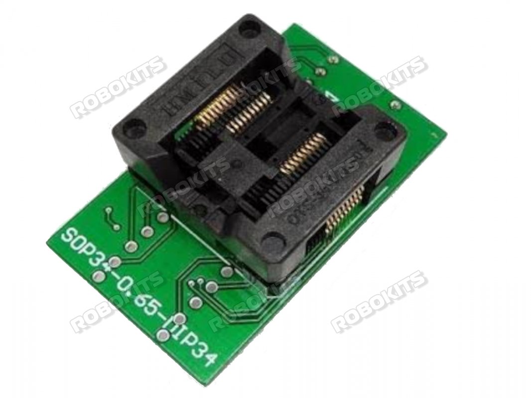 Programming Socket for SSOP20 TSSOP20 to 20pin Breakout with 5.3-5.7mm IC Width and 0.65mm Pitch