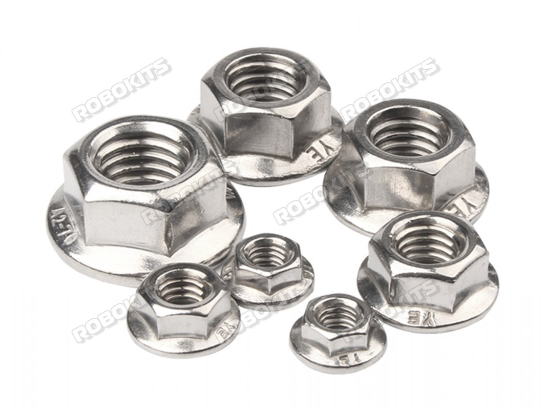Astro M5 Flange Nuts 304 Stainless Steel MOQ 10 Pcs