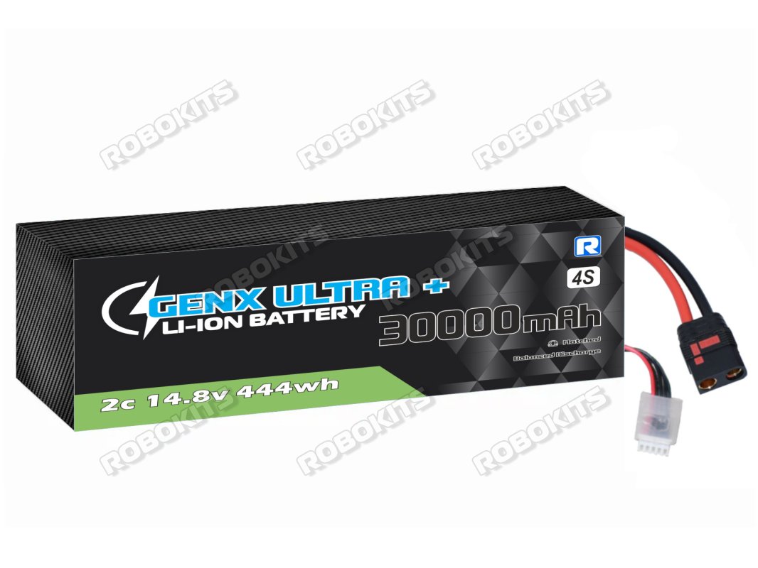GenX Ultra+ 14.8V 4S5P 30000mah 2C/5C Premium Lithium Ion Rechargeable Battery