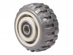 Astro Heavy Duty 100mm Hard PU Rubber HIgh Endurance Wheels (2"Wide)