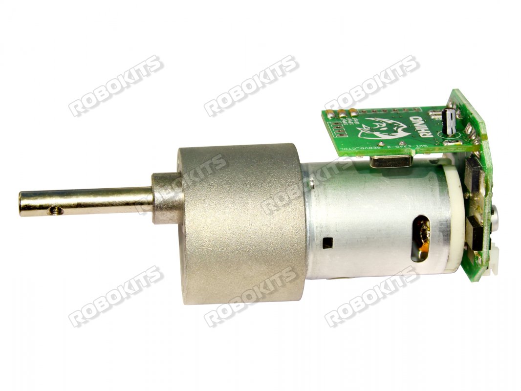 High Torque 12V DC Geared Motor 600RPM with Driver
