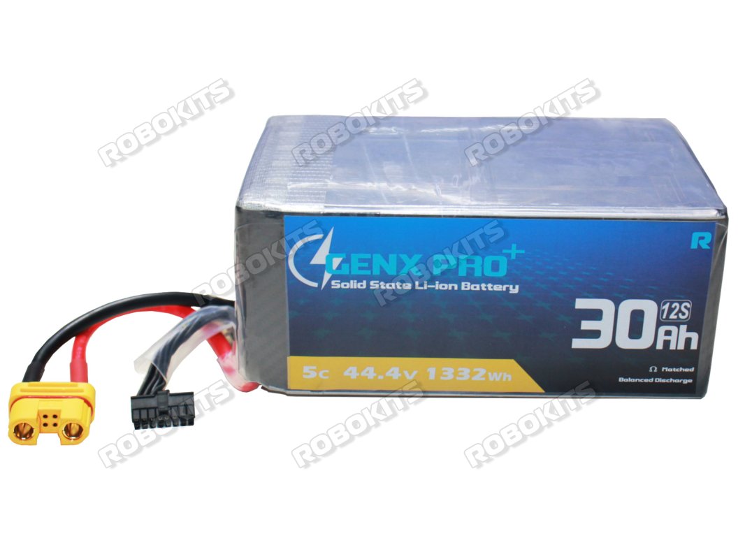 GenX Pro Solid State 44.4V 12S 30000mAh 5C / 10C Premium Li-ion Battery