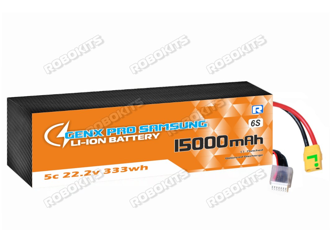 GenX Pro Samsung 22.2V 6S3P 15000mah 5C/10C Premium Lithium Ion Rechargeable Battery