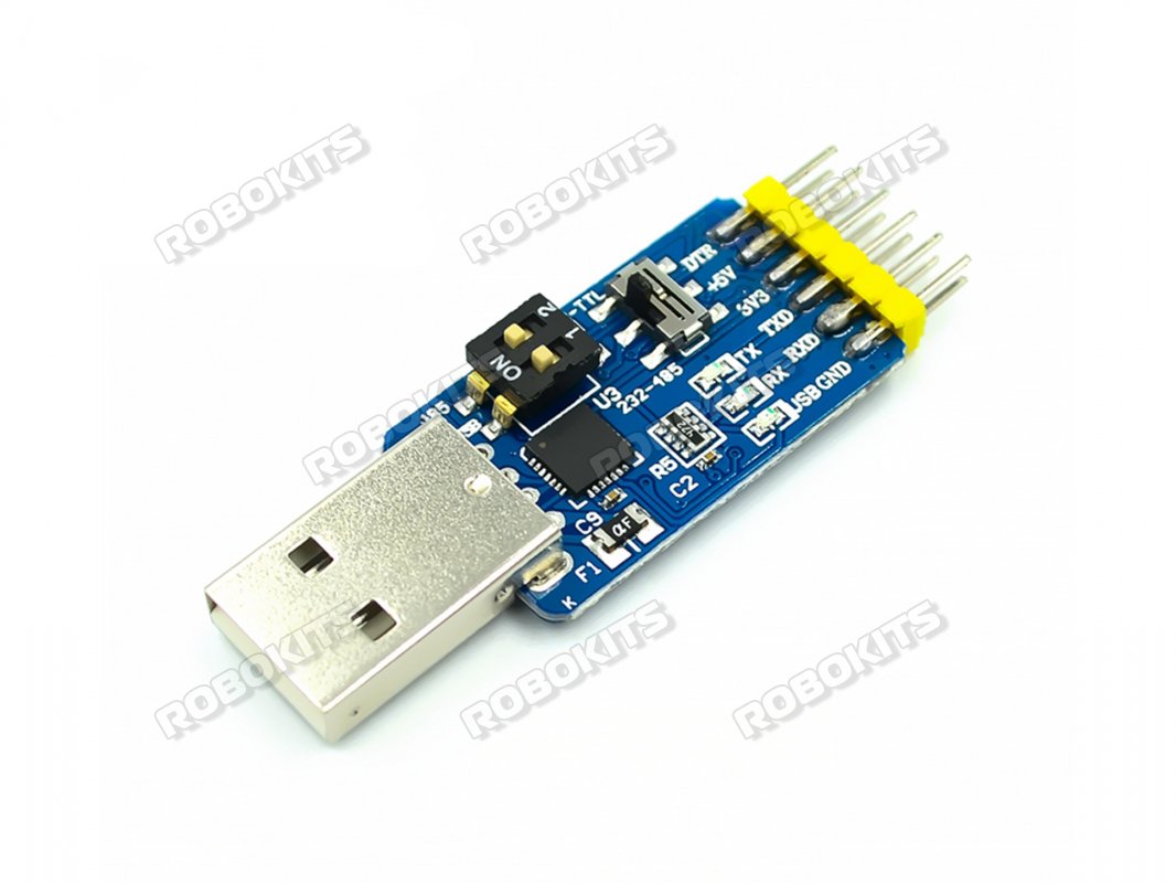 Six in One Multi Function Module CP2102 USB to TTL 485 232 Conversion 3.3V/5V Compatible