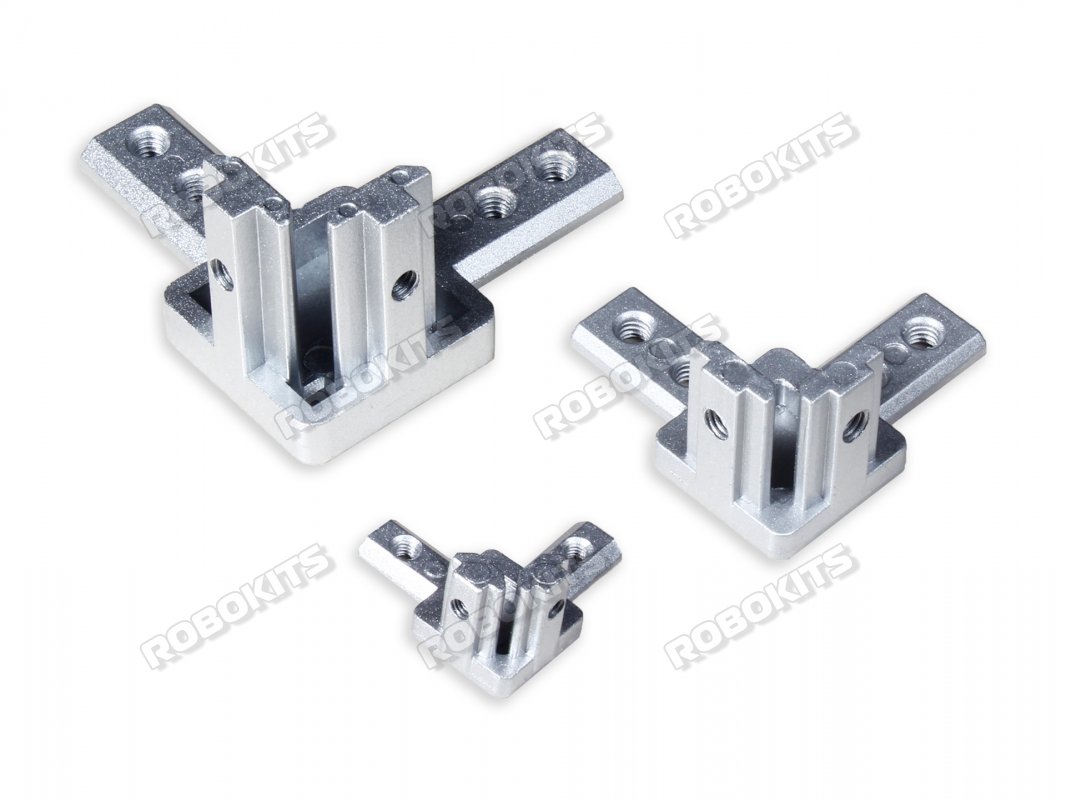 Standard 3 Way Inside Corner Brackets connector for 4040 Profile - Click Image to Close