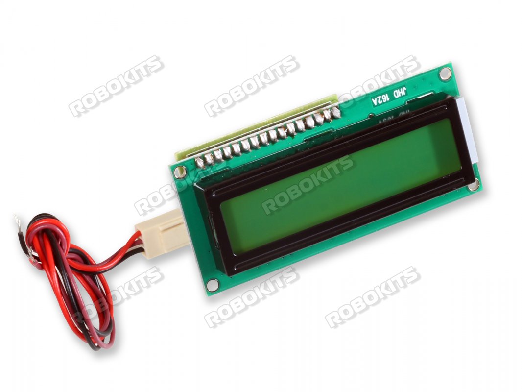 Serial 16x2 Character LCD